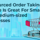 Outsourced order taking service is great for small and medium-sized businesses banner