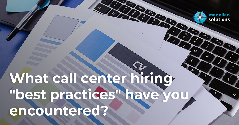 What call center hiring best practices have you encountered banner