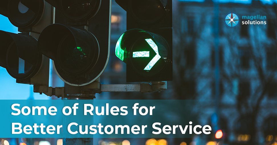 Some of Rules for Better Customer Service banner