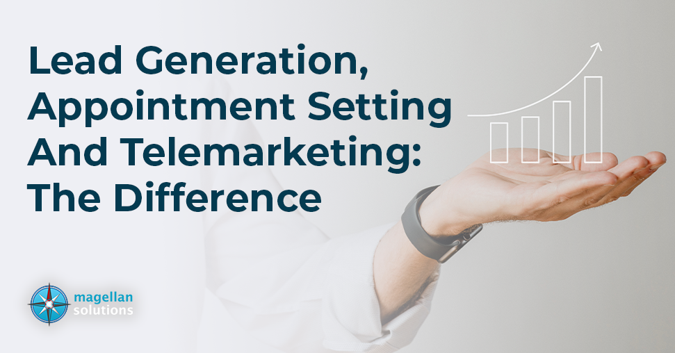 Lead Generation, Appointment Setting And Telemarketing: The Difference banner