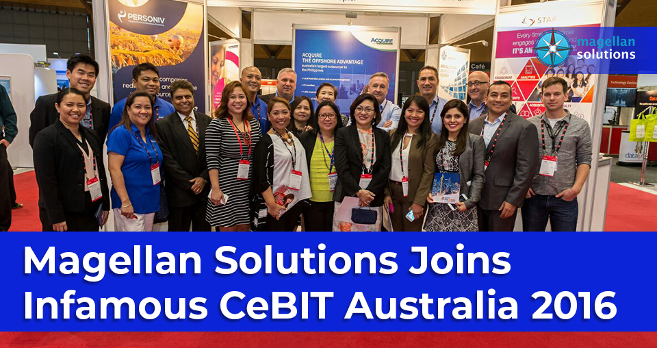 Magellan Solutions joins Infamous CeBIT Australia 2016 banner