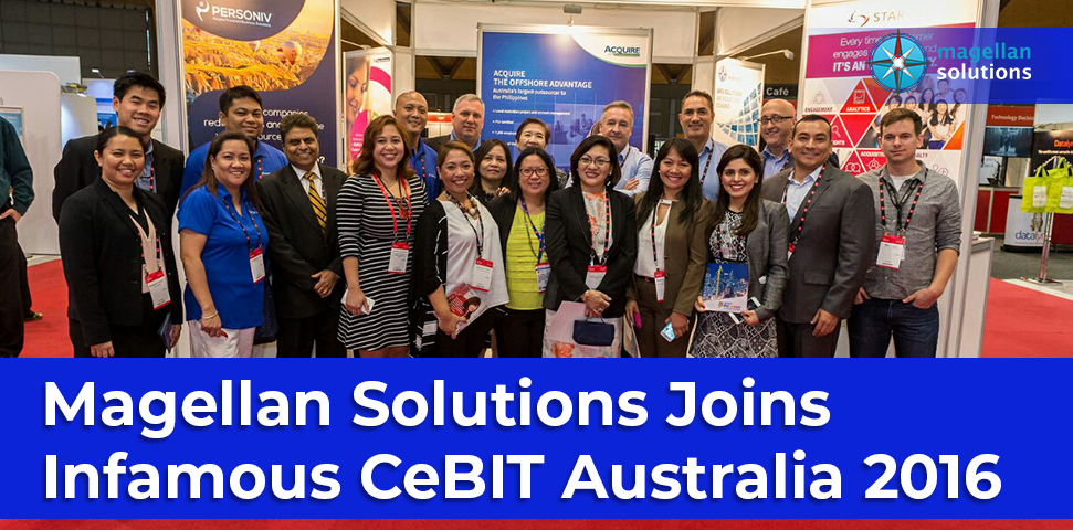 Magellan Solutions joins Infamous CeBIT Australia 2016 banner