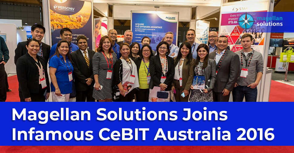 Magellan Solutions joins Infamous CeBIT Australia 2016 banner