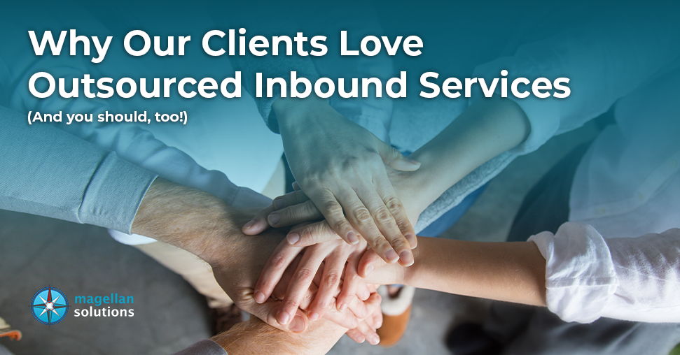 Why our clients love outsourced inbound services banner