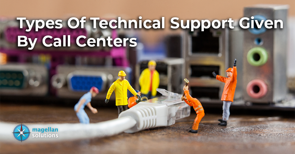 Types of technical support given by call centers banner