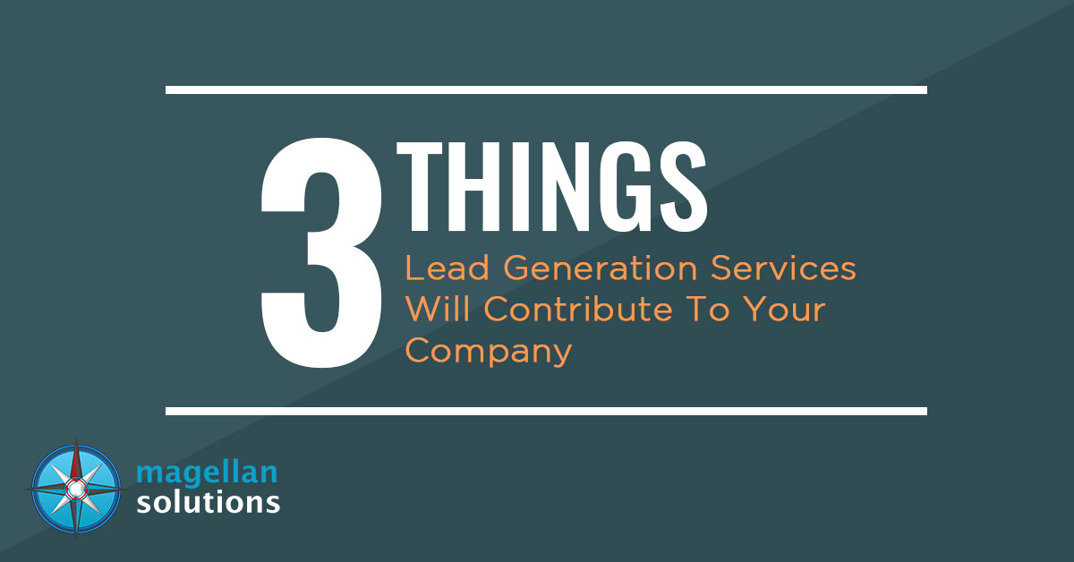 Lead Generation Services Will Contribute
