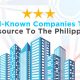 companies that outsource to philippines
