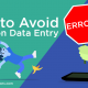 Data Entry Errors