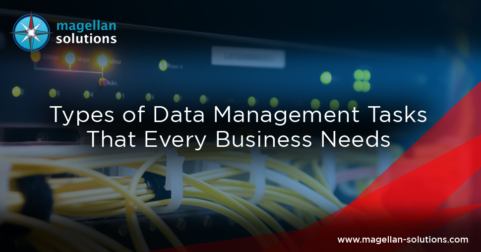 types of data management