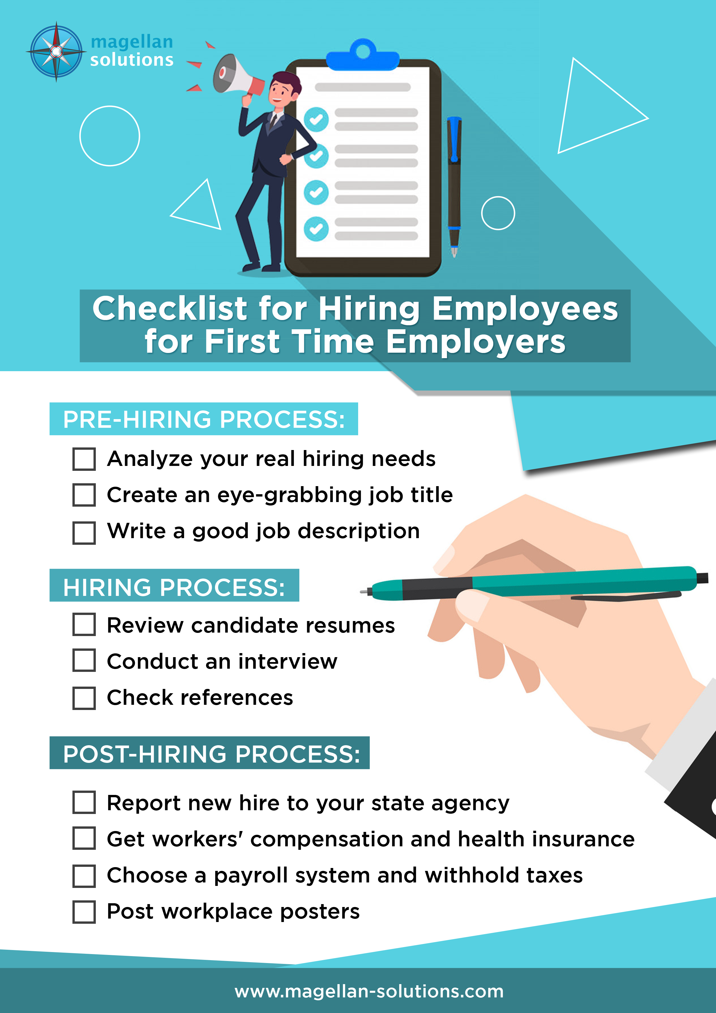 Checklist for Hiring Employees