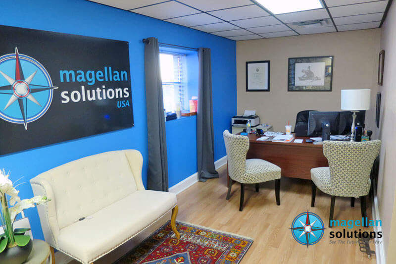 Magellan Solutions US reception area