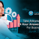 A blog banner by Magellan Solutions about Take Advanatge of a 24 hour answering service for business
