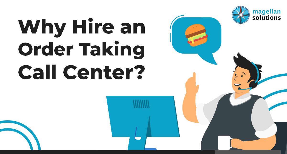 A blog banner for Why Hire an Order Taking Call Center?