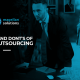 A blog banner for The Do’s and Don'ts of Legal Outsourcing