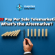 A blog banner by Magellan Solutions about Risky Pay Per Sale Telemarketing: What's the Alternative?