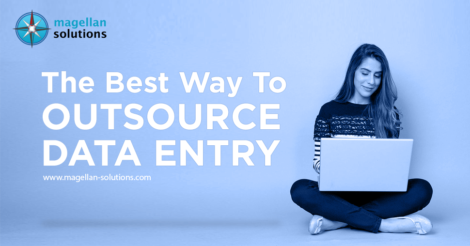 A blog banner for The Best Way To Outsource Data Entry