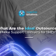 A blog banner by Magellan Solutions titled What Are the Ideal Outsourced Phone Support Contracts for SMEs?