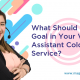 A blog banner by Magellan Solutions titled What Should Be Your Goal in Your Virtual Assistant Cold Calling Service?