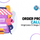 A blog banner by Magellan Solutions titled Order Processing Call Center Improves 5 Steps Sales Workflow