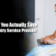 A blog banner by Magellan Solutions titled How Much You Actually Save With Data Entry Service Provider
