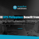 blog banner from magellan solutions for Will BPO Philippines Benefit From a Long-Term Remote Strategy?