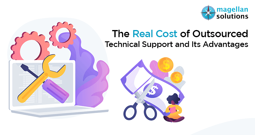 blog banner for The Real Cost of Outsourced Technical Support and Its Advantages