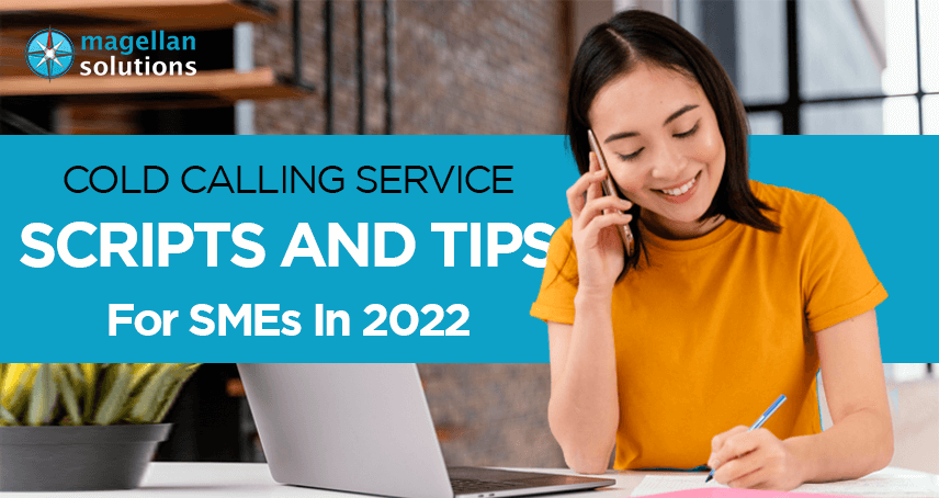 blog banner for Cold Calling Service Scripts & Tips For SMEs In 2022