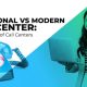 Traditional versus Modern Call Centers Banner