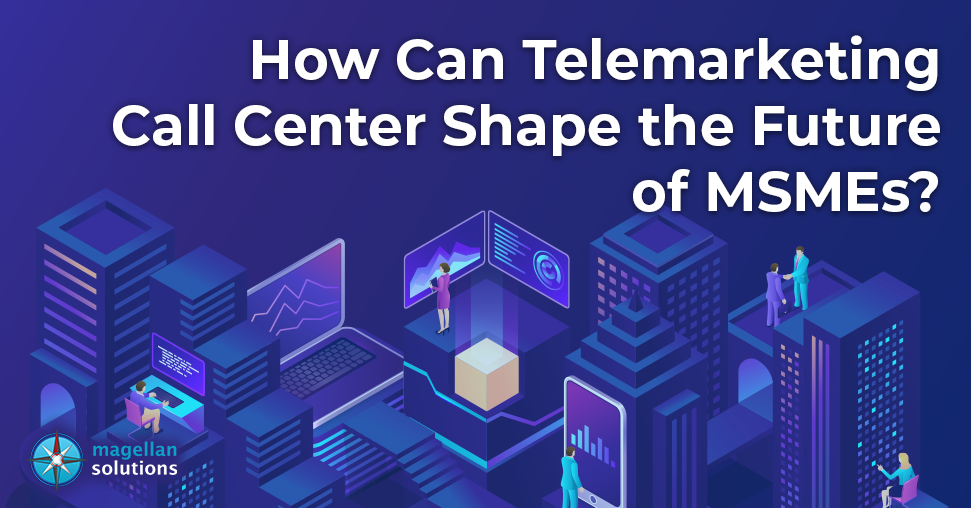 Digital space in How Can Telemarketing Call Center Shape the Future of MSME Banner