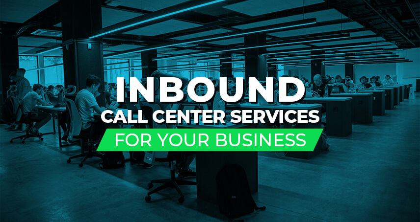Inbound Call Center Services for your business banner