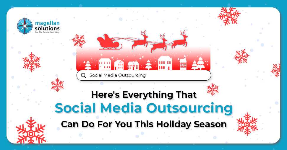 reindeers in Here's Everything That Social Media Outsourcing Can Do For You This Holiday Season banner