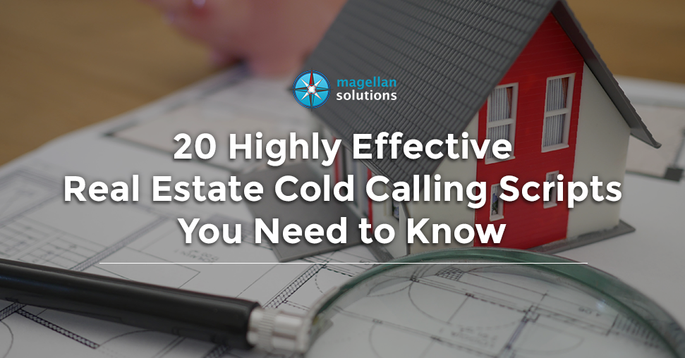 miniature house in 20 Highly Effective Real Estate Cold Calling Scripts You Need to Know banner