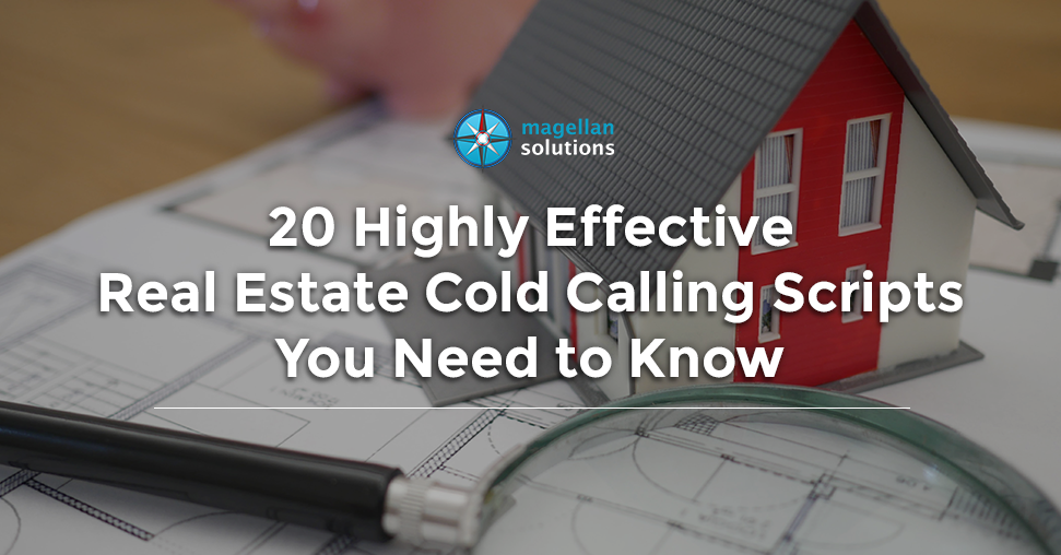 miniature house in 20 Highly Effective Real Estate Cold Calling Scripts You Need to Know banner 