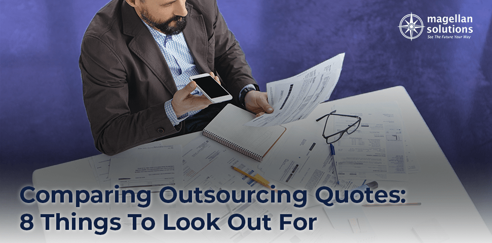 Comparing outsourcing quotes