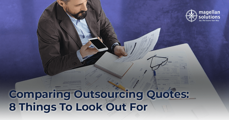 Comparing outsourcing quotes