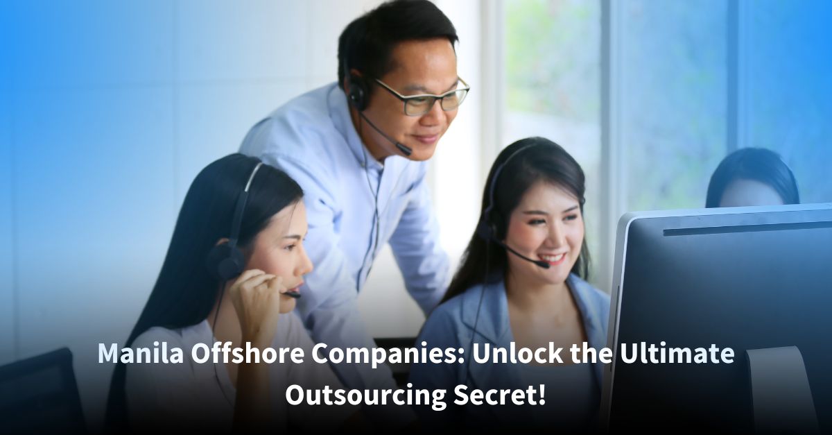 Professional call center staff in an office environment, emphasizing the benefits of Manila offshore outsourcing solutions.