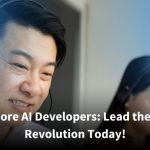 Dedicated offshore developers working on advanced AI projects, demonstrating global tech leadership through outsourcing.