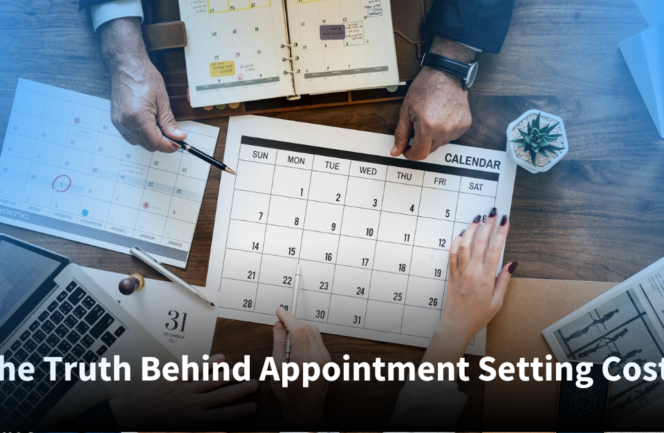 appointment setting services cost