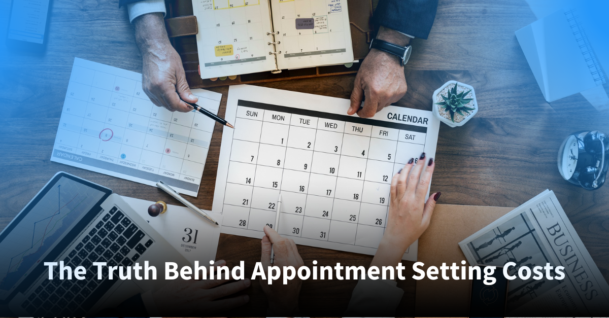 appointment setting services cost