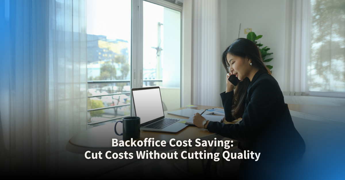 backoffice cost saving