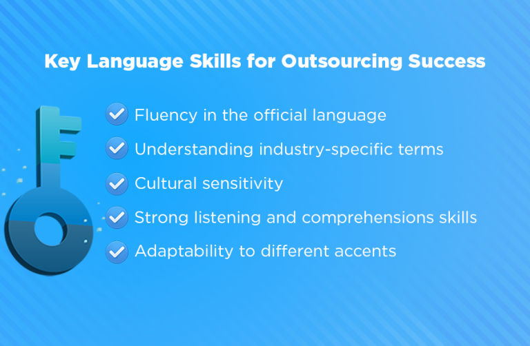 Official language in outsourcing