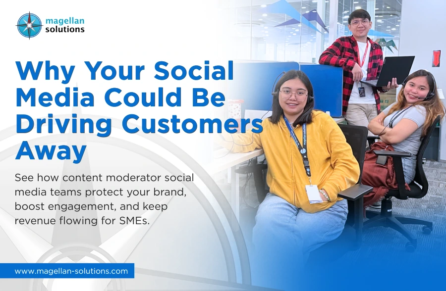 content moderator social media​
